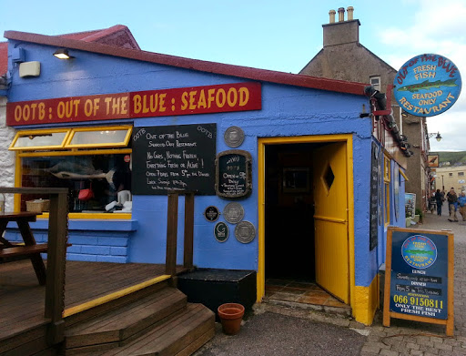 Out of the Blue - best seafood chowder in Dingle, Ireland. From The Best of Ireland: Exploring the Dingle Peninsula