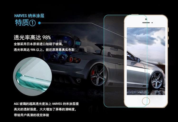 【MOACC】(可免費代貼) iPhone 6s Plus (5.5吋) 紫光抗藍光滿版鋼化玻璃保護貼 9H 2.5D