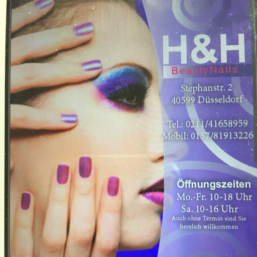 H&H Beauty Nails logo