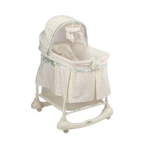  Kolcraft Cuddle 'N Care 2-in-1 Bassinet and Incline Sleeper, Emerson