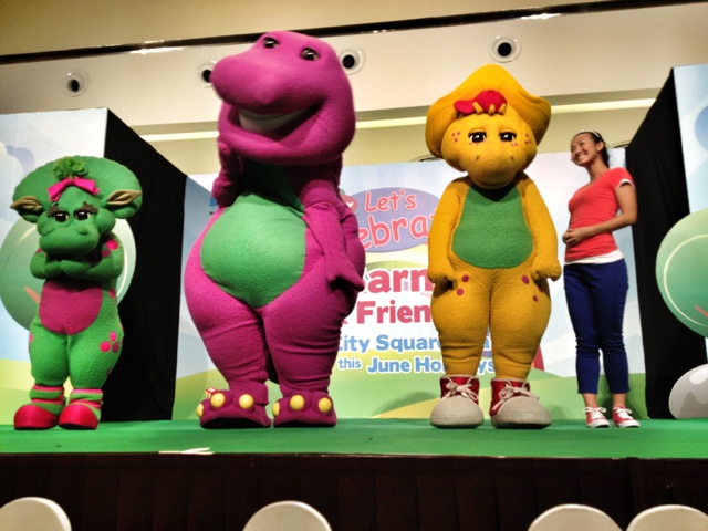Meet Barney at City Square Mall this June!