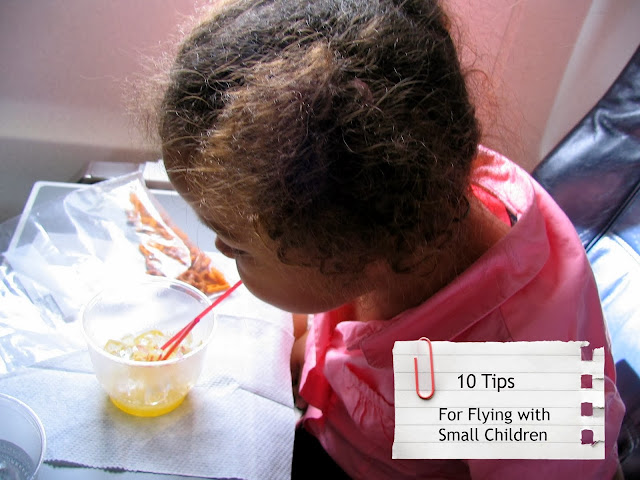 10 Tips for flying with small children!