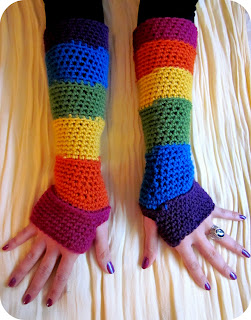 Fingerless Long Gloves РІв‚¬в„ў Creation by Mag M. on Cut Out + Keep
