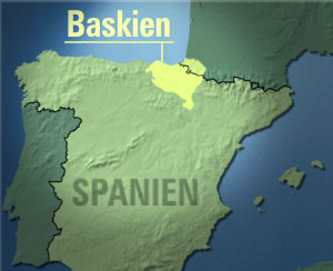 Karta Baskien | Karta