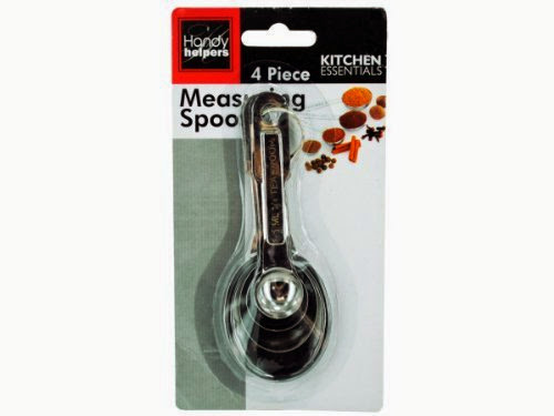  Metal Measuring Spoon Set Case Of 96