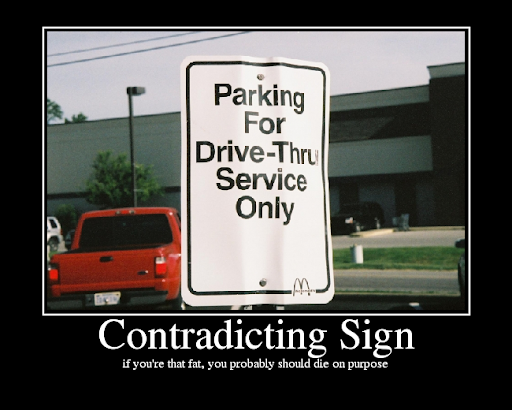 Contradicting