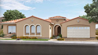 Carmel floor plan New Homes in Vision Collection by Lennar Homes in Layton Lakes Gilbert AZ 85297
