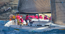 J/109 Les voiles feminin st barths- sailing st barths regatta