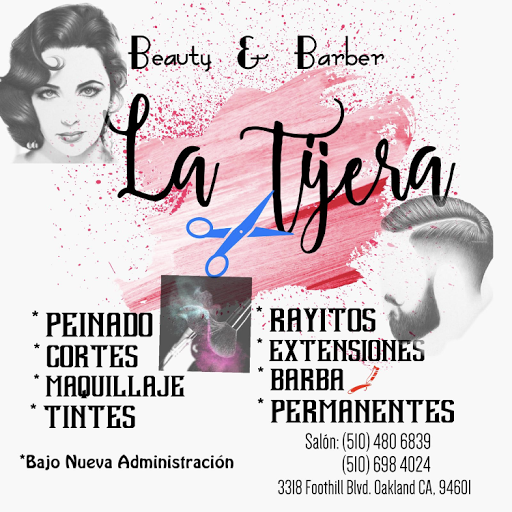 La Tijera Beauty Barber Shop logo