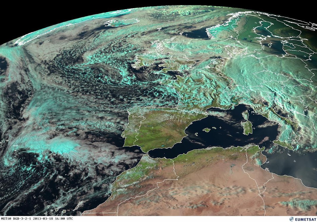 Este martes vuelven las lluvias que pueden ser muy intensas en Andalucía