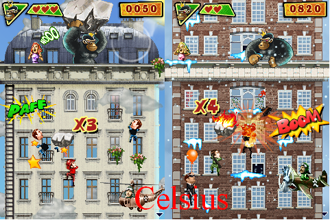 (Game java)Gorrila Rampage [By Digital Chocolate]