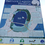 Belmont Lagoon Signage at Belmont Lagoon Car Park (390083)