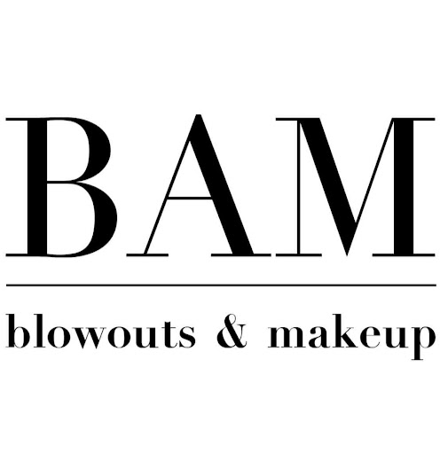 BAM | blowouts and makeup - Legacy West Plano logo
