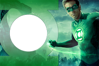 Molduras grátis png Lanterna-Verde
