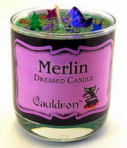Merlin Spell In A Jar Candle By Cauldronkitty