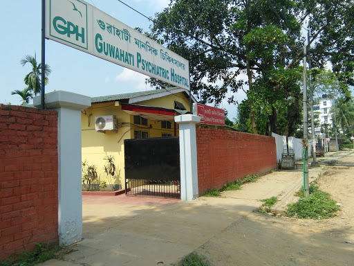 Guwahati Psychiatric Hospital, Panjabari Rd, Bagharbari, Guwahati, Assam 781023, India, Hospital, state AS
