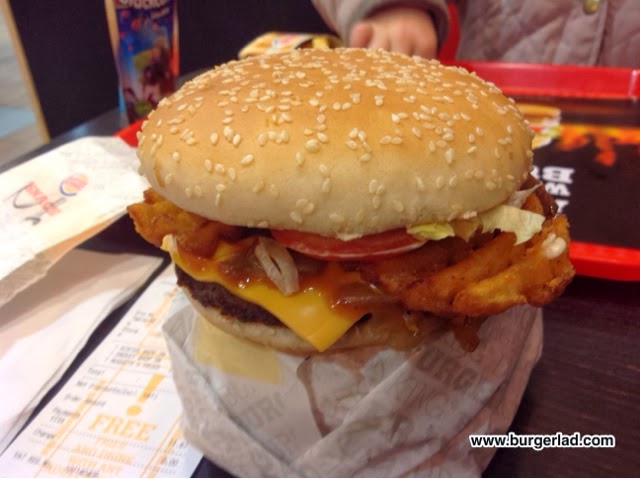 Burger King Winter Whopper with Curry Sauce