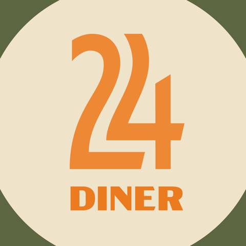 24 Diner logo