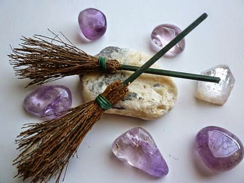Altar Broom Magic Witchcraft Witch Wicca By Witchstore