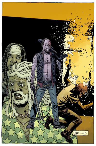 The Walking Dead comic book issue #119 cover