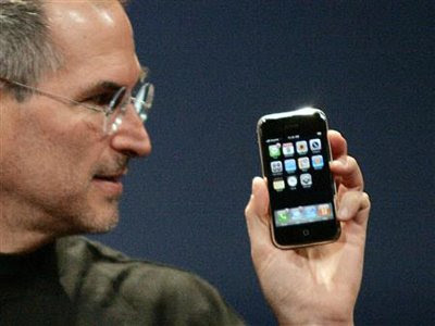 SteveJobs with Iphone