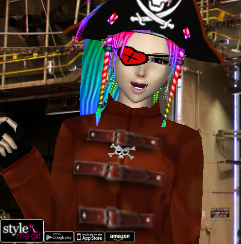 Style Me Girl Level 49 - Sarah - Pirate