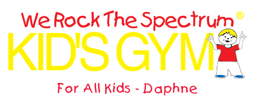 We Rock the Spectrum - Daphne Kid's Gym logo