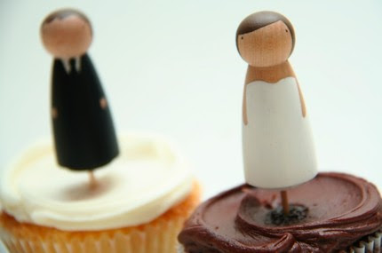 wedding cupcake toppers