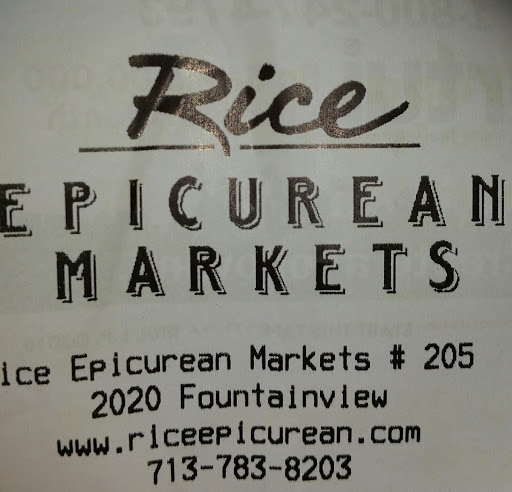 Grocery Store «Rice Epicurean Markets», reviews and photos, 2020 Fountain View Dr, Houston, TX 77057, USA