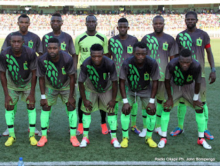 L’AS-V Club le 27/10/2012 au stade des martyrs à Kinshasa, lors du match contre DCMP, score: 1-0. Radio Okapi/ Ph. John Bompengo