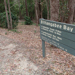 Sign above Bittangabee picnic area (106555)