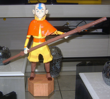 Avatar Aang Paper Model
