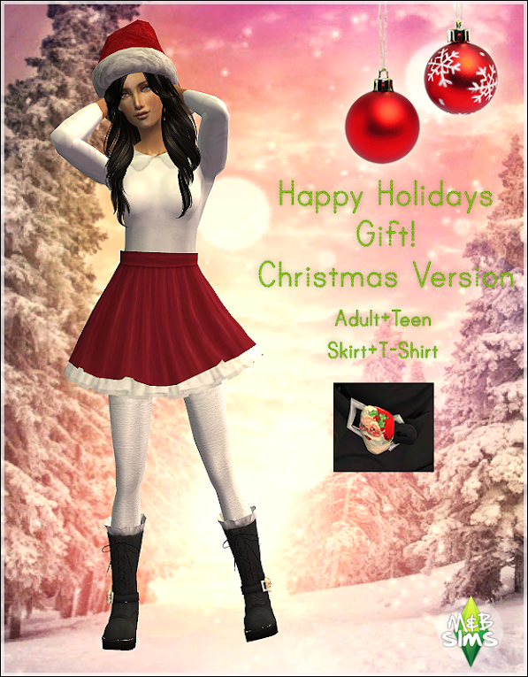 Festive Lolita+Christmas Version Happy%2BHolidays%2BGift%21