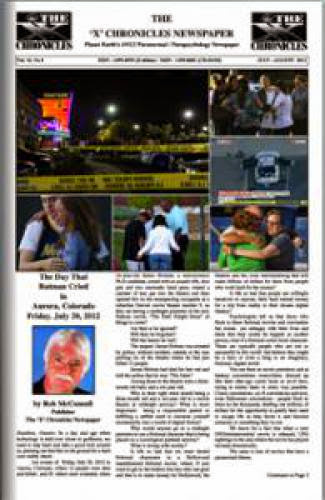 The X Chronicles Newspaper Julyaugust 2012 Edition