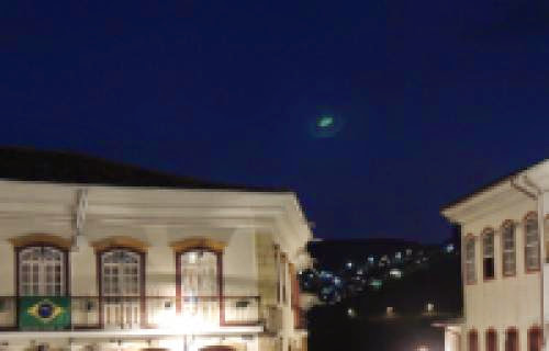Regional Businessman Photographs Ufo During World Cup Games