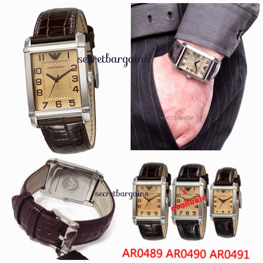 My loss is your gain!: Emporio Armani Classic men's Watch AR0489