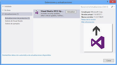 Instalar Microsoft Visual Studio .Net Ultimate 2012 en un equipo con Windows 8