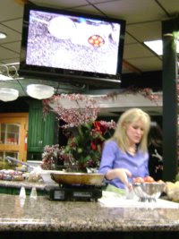 Michelle Huxtable Prepares Fried Tomatoes