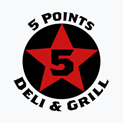 5 Points Deli & Grill logo
