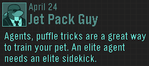 Club Penguin - EPF Message from Jet Pack Guy - 24/04/14
