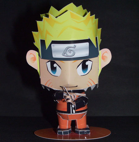 Chibi Naruto Papercraft