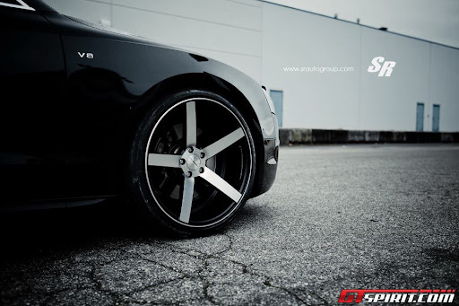 SR Auto Audi S5 with 20 Inch CV3 Vossen Wheels