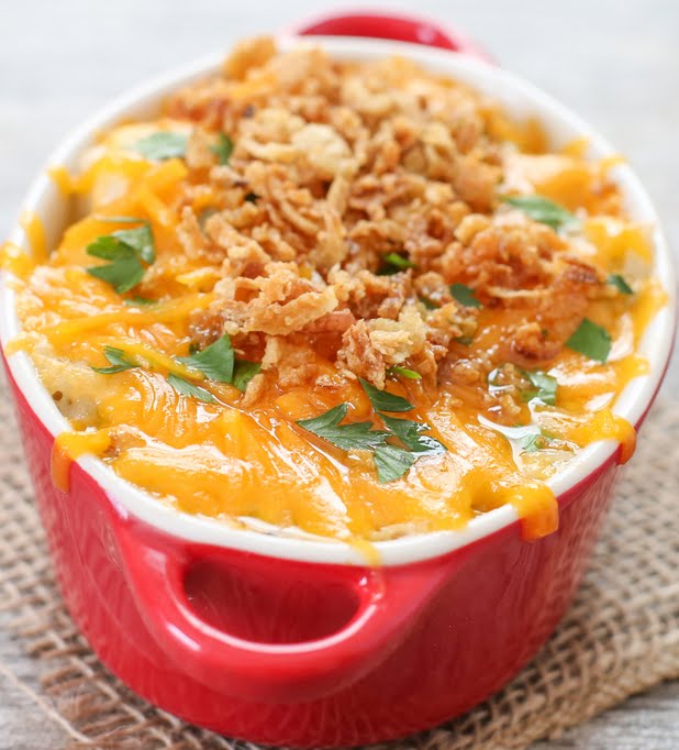 photo of a Chicken Rice Casserole