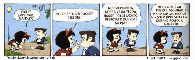 Clube da Mafalda:  Tirinha 642 