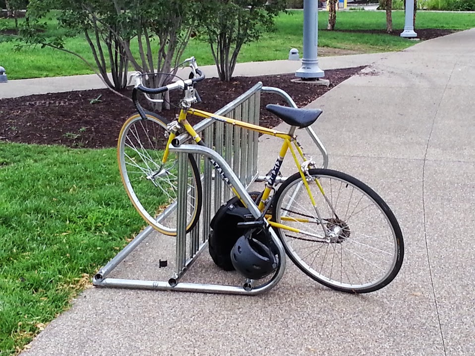 Interestingly locked bike and stuff - BikePGH : BikePGH