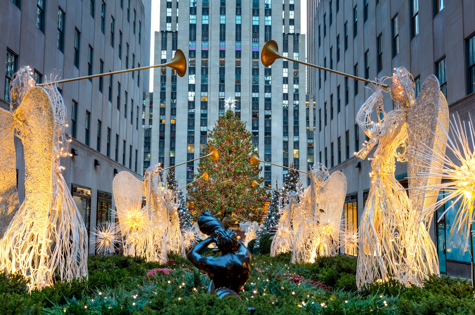 Rockfeller Center's iconic Christmas Tree
