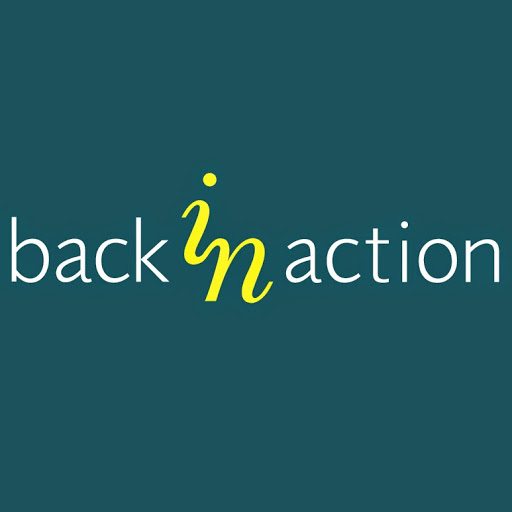Back in Action - The Back Shop logo