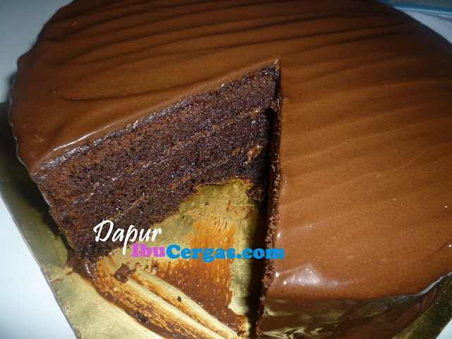 Chocolate Moist Cake Dapur Ibucergas Chocolate Moist Cake