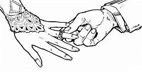Images of Wedding ring coloring pages