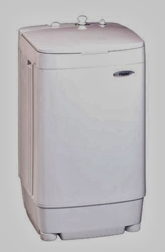  Haier XQBM22-C Portable 4.9-Pound-Capacity Pulsator Washing System with Stainless-Steel Tub